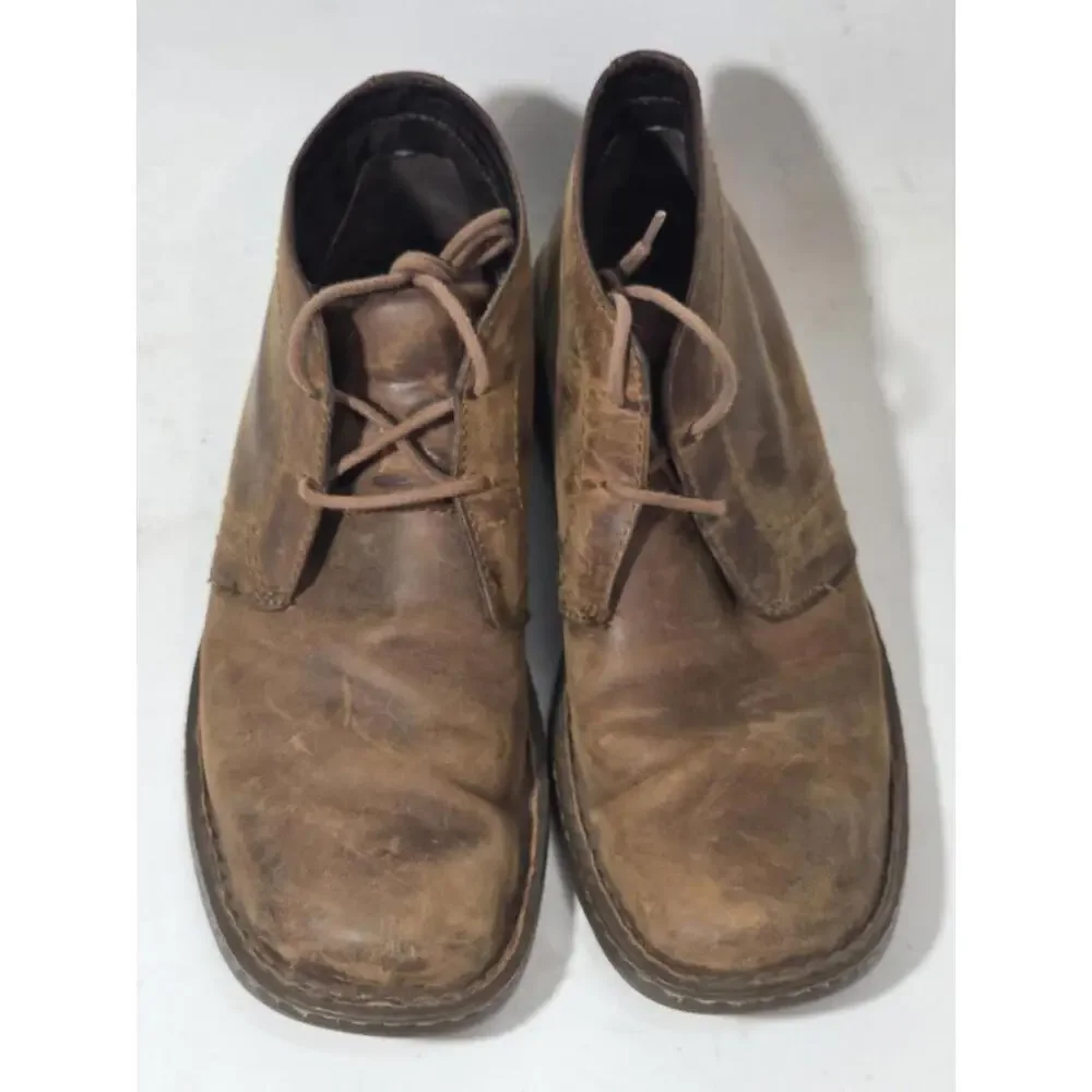 BORN Harrison boots leather chukka lace up men's shoes sz 9 M